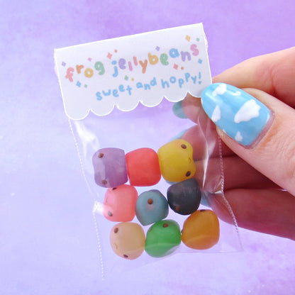 Jelly Bean Frog Set - 9 Tiny Fruity Froglets!