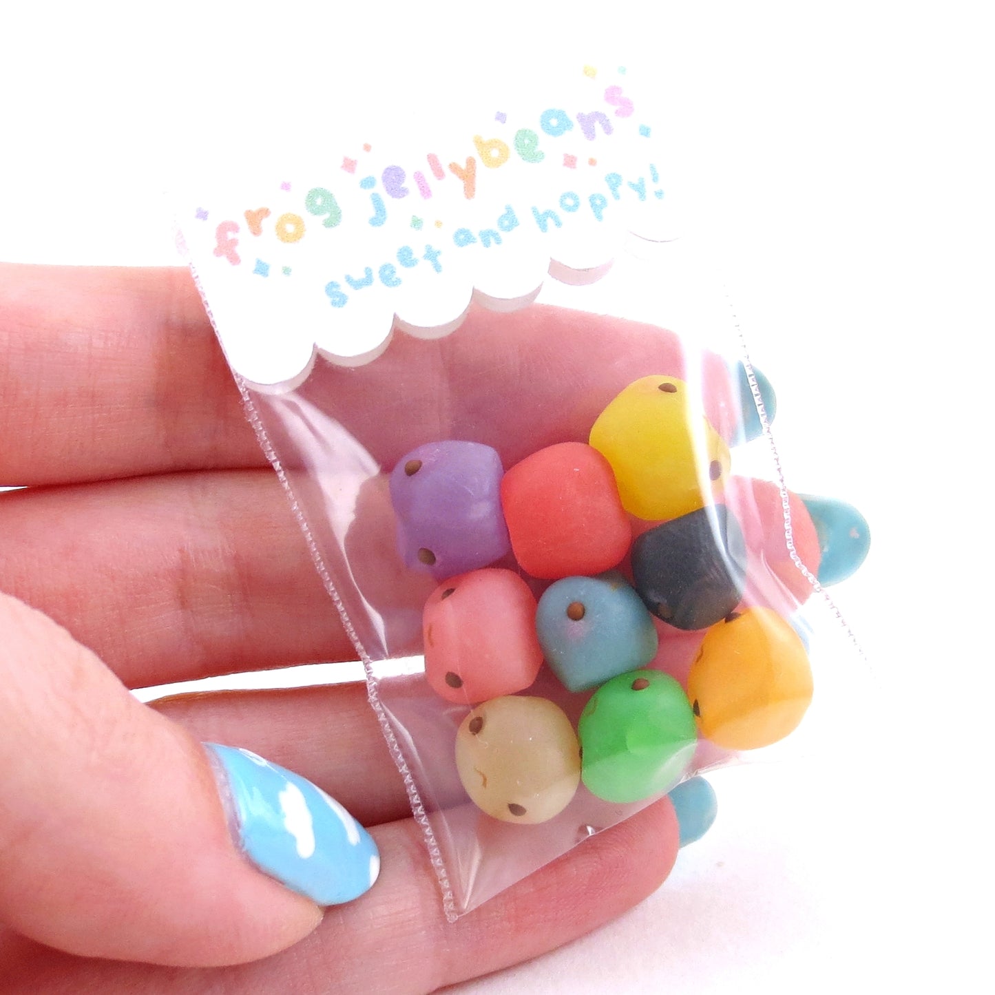 Jelly Bean Frog Set - 9 Tiny Fruity Froglets!