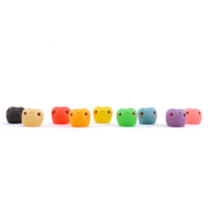 Jelly Bean Frog Set - 9 Tiny Fruity Froglets!