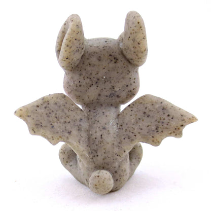 Gargoyle Bunny Figurine - Polymer Clay Spooky Season Animal Collection