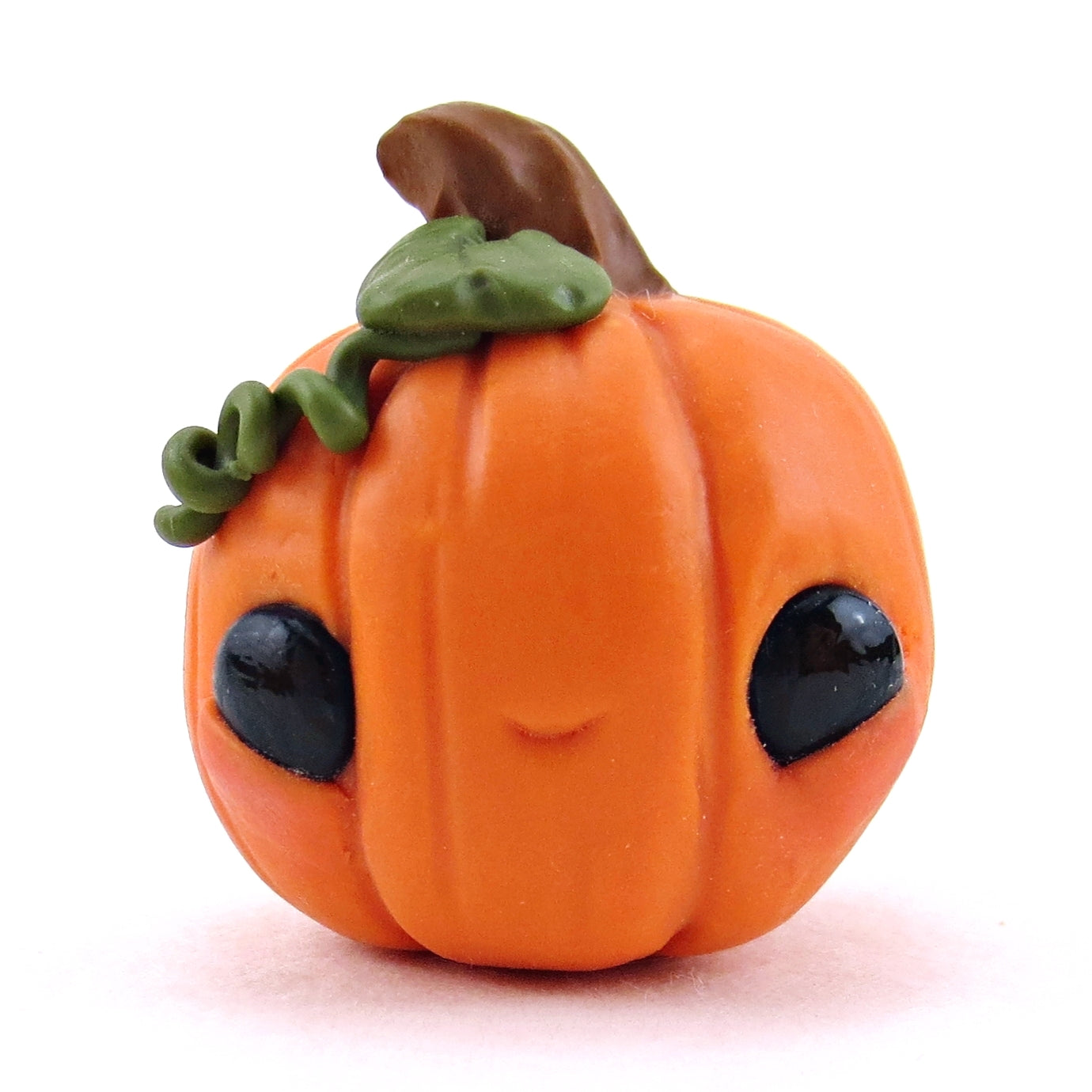 Lil Pumpkin Figurine - Polymer Clay Halloween Collection