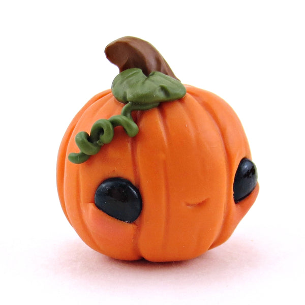 Lil Pumpkin Figurine - Polymer Clay Halloween Collection