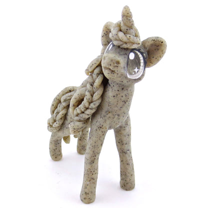 Gargoyle Unicorn Figurine - Polymer Clay Magical Creatures