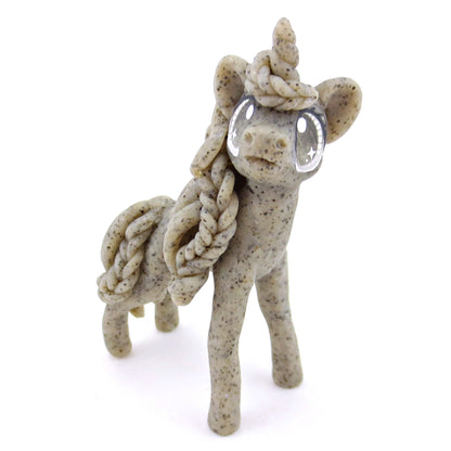 Gargoyle Unicorn Figurine - Polymer Clay Magical Creatures