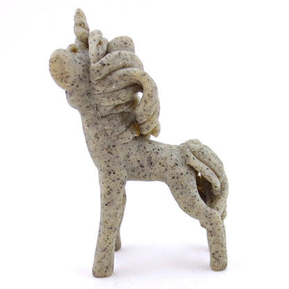 Gargoyle Unicorn Figurine - Polymer Clay Magical Creatures