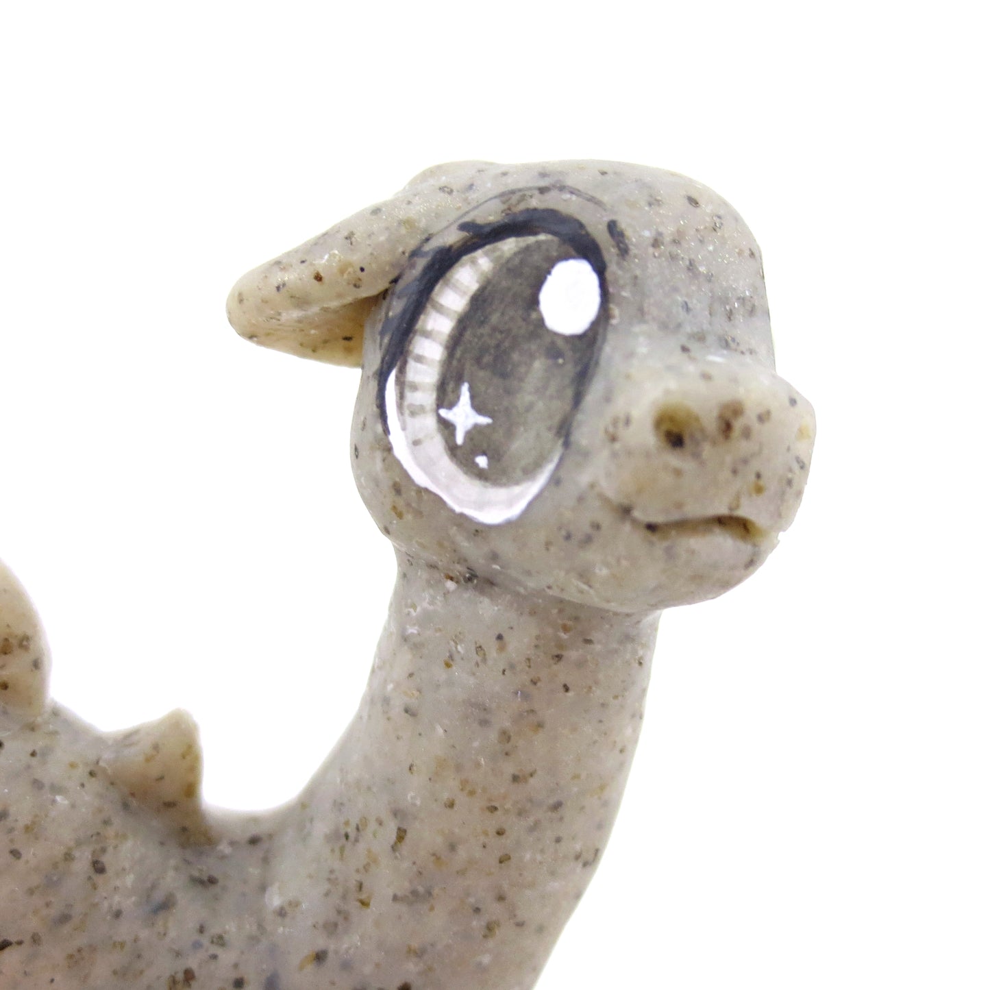 Gargoyle Noodle Dragon Figurine - Polymer Clay Magical Creatures