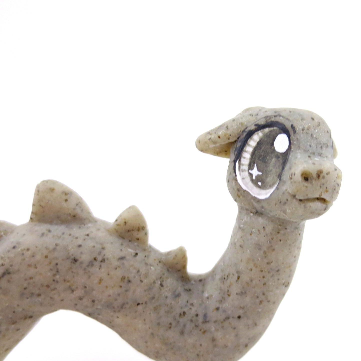 Gargoyle Noodle Dragon Figurine - Polymer Clay Magical Creatures