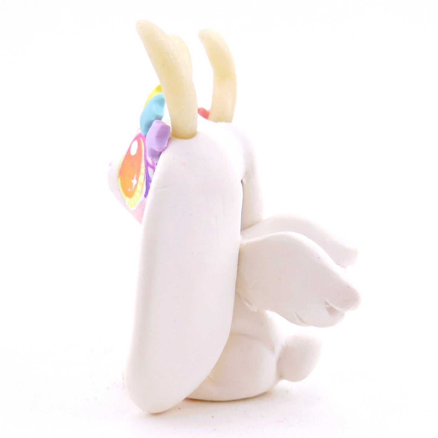 Galaxy Ears Jackalope Wolpertinger Figurine - Version 1 - Polymer Clay Magical Creatures