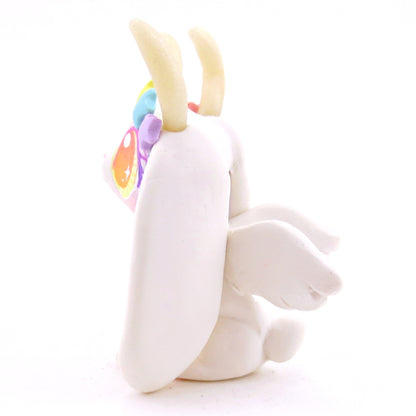 Galaxy Ears Jackalope Wolpertinger Figurine - Version 1 - Polymer Clay Magical Creatures