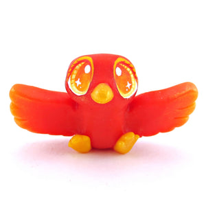 Baby Phoenix Figurine - Polymer Clay Magical Creatures