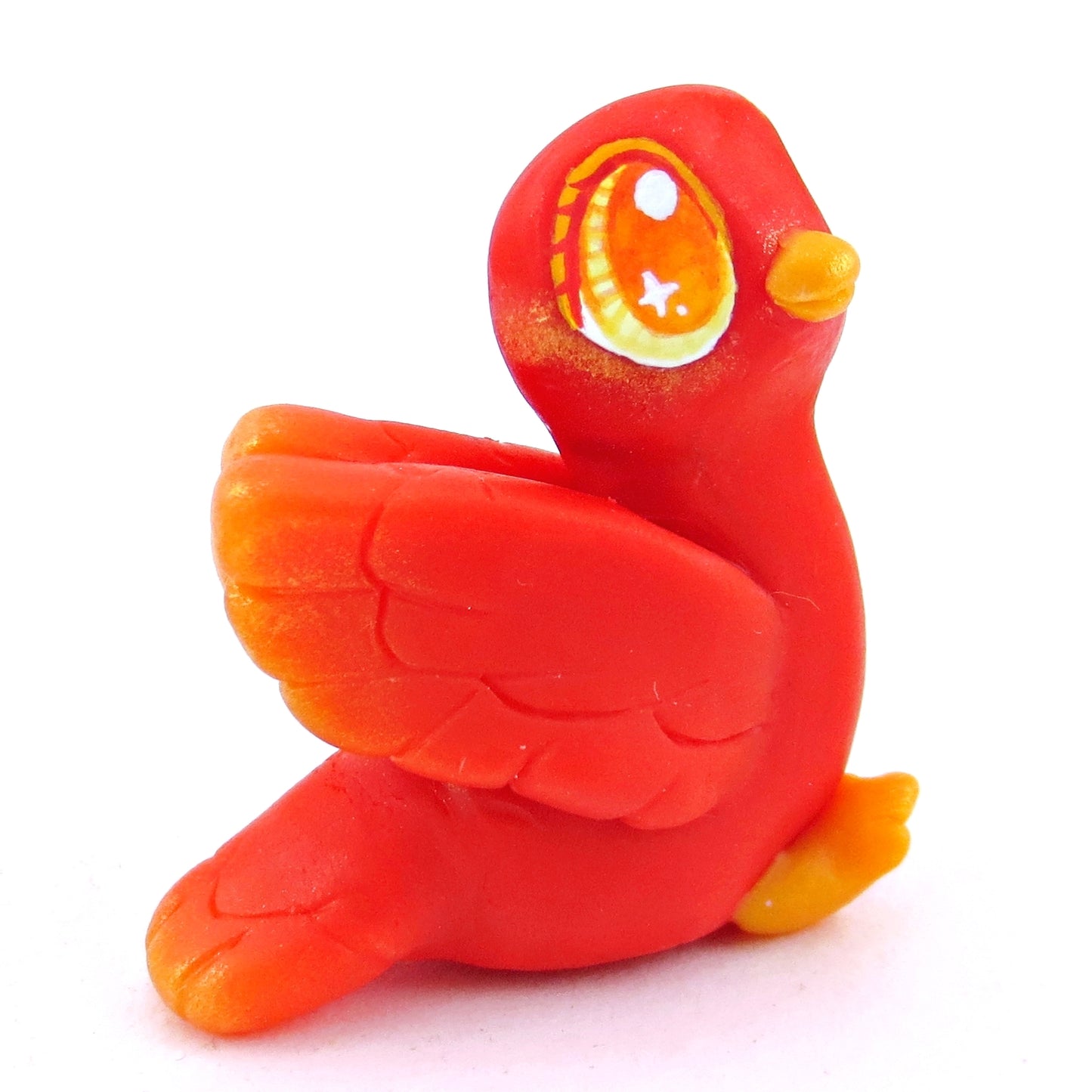 Phoenix Figurine - Polymer Clay Magical Creatures