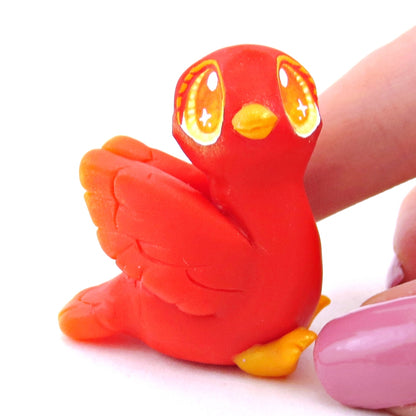 Phoenix Figurine - Polymer Clay Magical Creatures