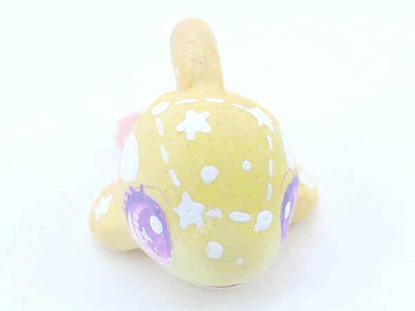 Mini Baby Sunset Ombre Constellation Orca Figurine - Polymer Clay Kawaii Animals