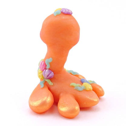 Seashell Nessie Figurine - Polymer Clay Ocean Collection