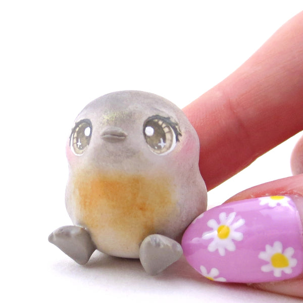Little Robin Figurine - Polymer Clay Continents Collection