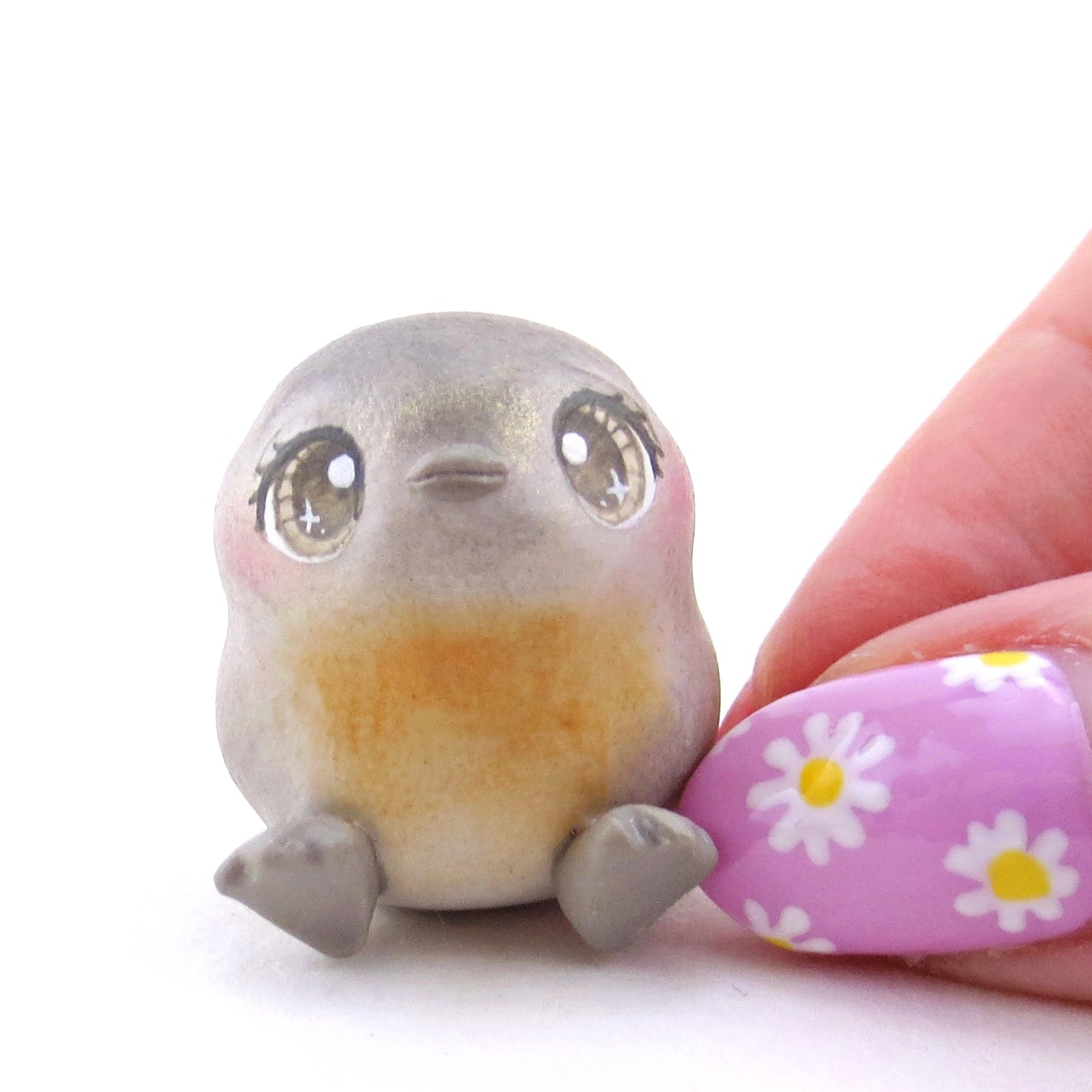 Little Robin Figurine - Polymer Clay Continents Collection