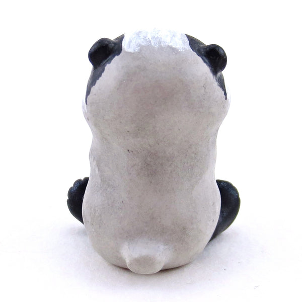 Badger Figurine - Polymer Clay Spring Animal Collection