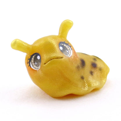 Banana Slug Figurine - Polymer Clay Spring Animal Collection