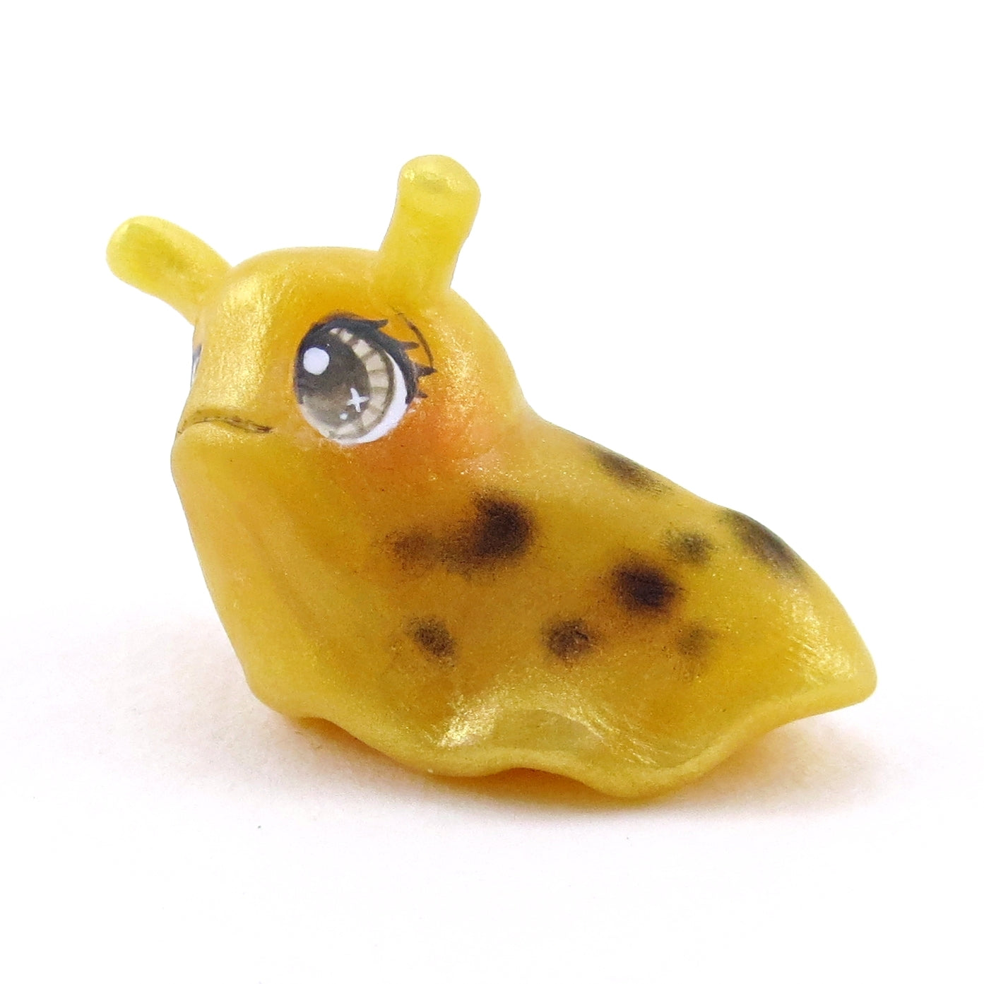 Banana Slug Figurine - Polymer Clay Spring Animal Collection