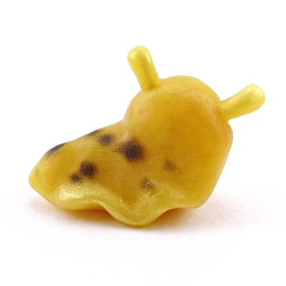 Banana Slug Figurine - Polymer Clay Spring Animal Collection