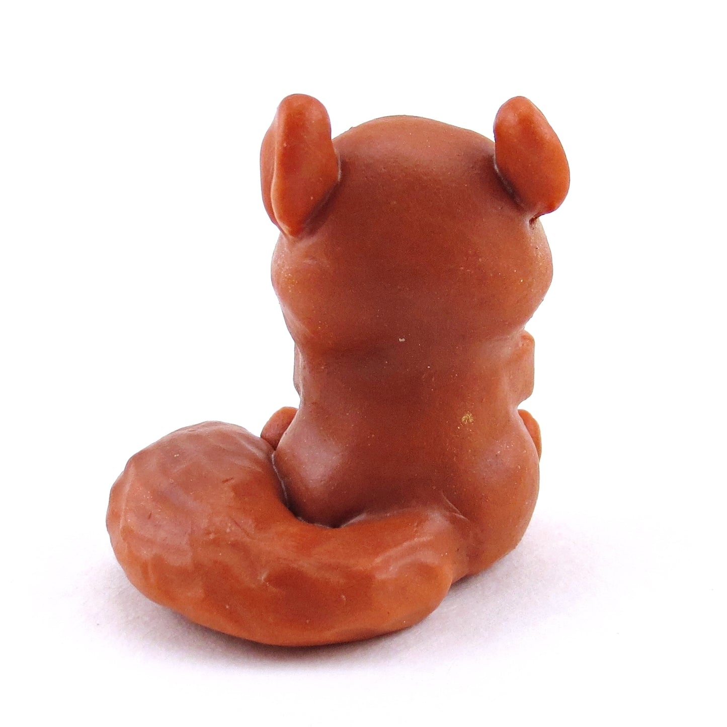 Red Squirrel Figurine - Polymer Clay Continents Collection