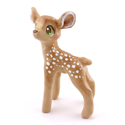 Dappled Deer Figurine - Polymer Clay Continents Collection