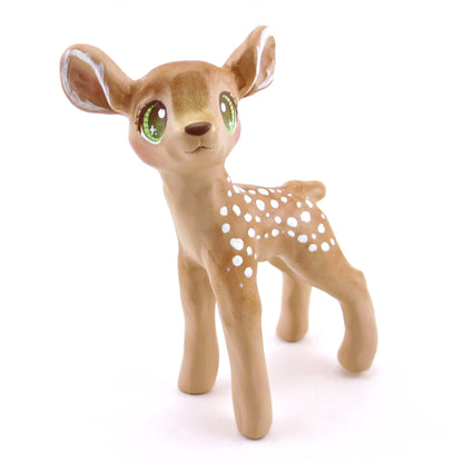 Dappled Deer Figurine - Polymer Clay Continents Collection