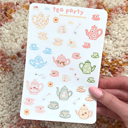 Tea Party Sticker Sheet