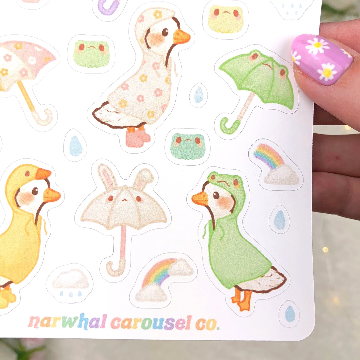 Maisie's Rainy Day Sticker Sheet