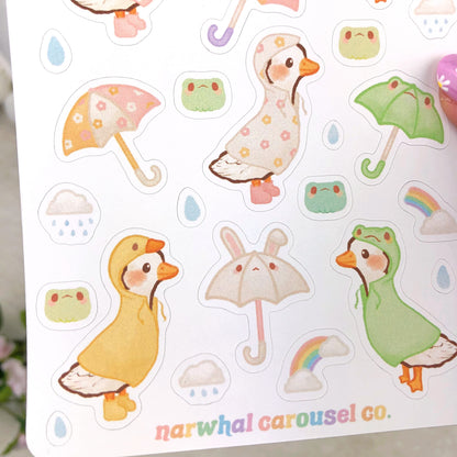 Maisie's Rainy Day Sticker Sheet