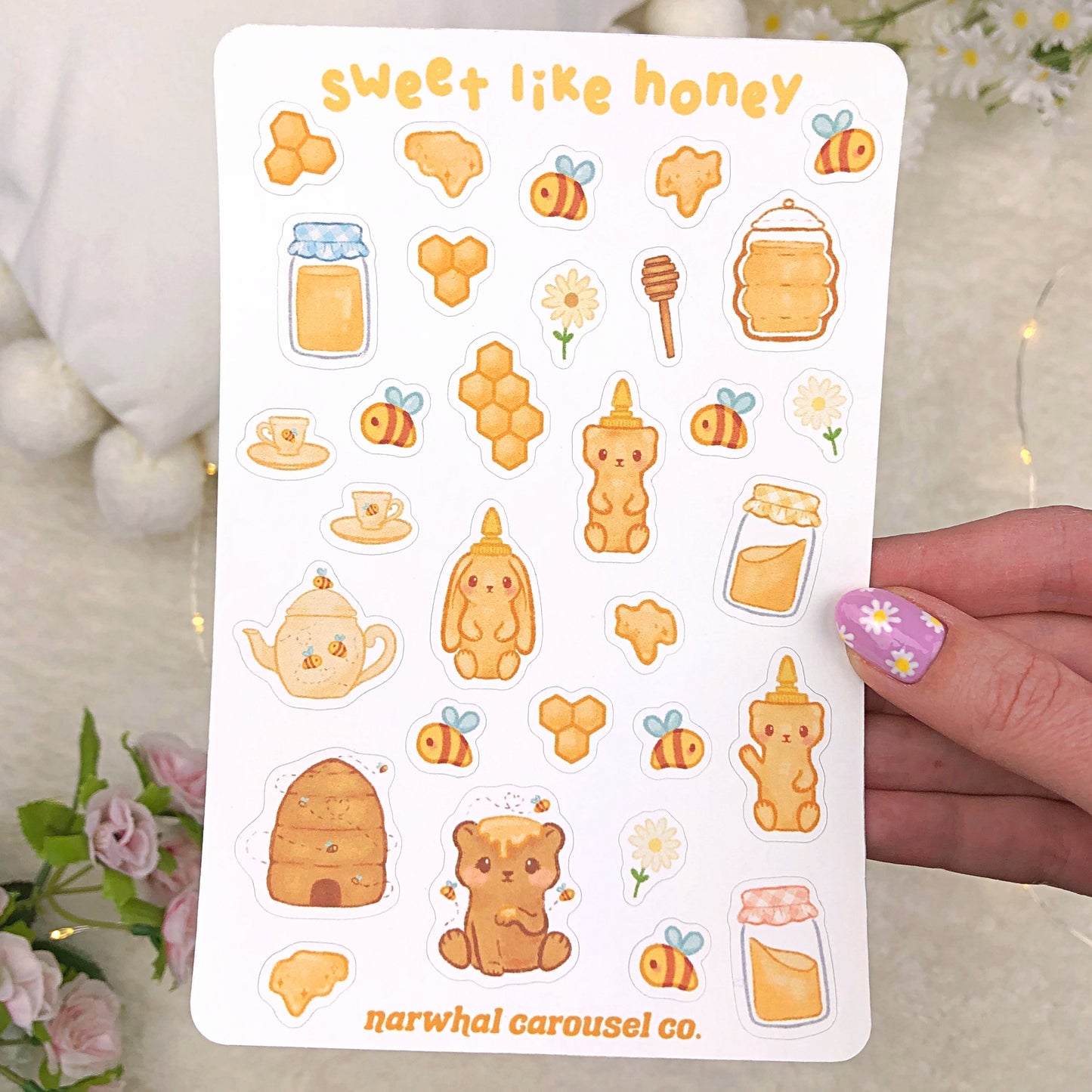 Sweet Like Honey Sticker Sheet