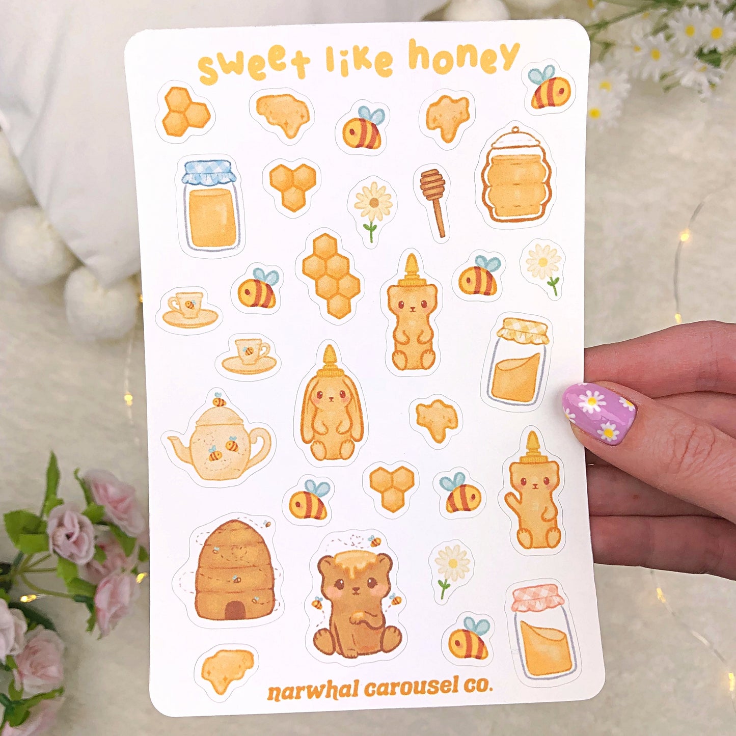 Sweet Like Honey Sticker Sheet