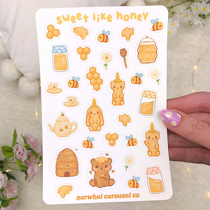 Sweet Like Honey Sticker Sheet