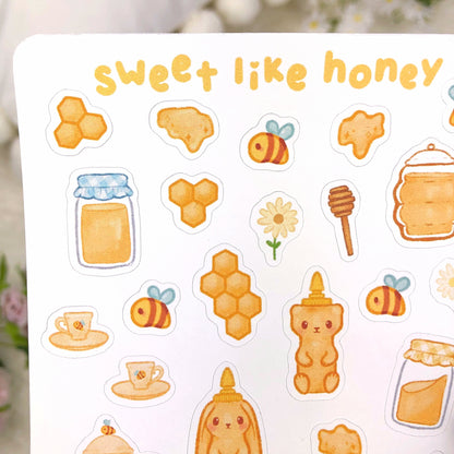 Sweet Like Honey Sticker Sheet