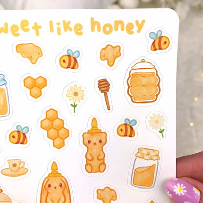 Sweet Like Honey Sticker Sheet