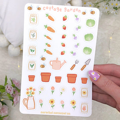 Cottage Garden Sticker Sheet