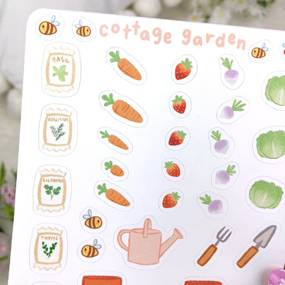 Cottage Garden Sticker Sheet