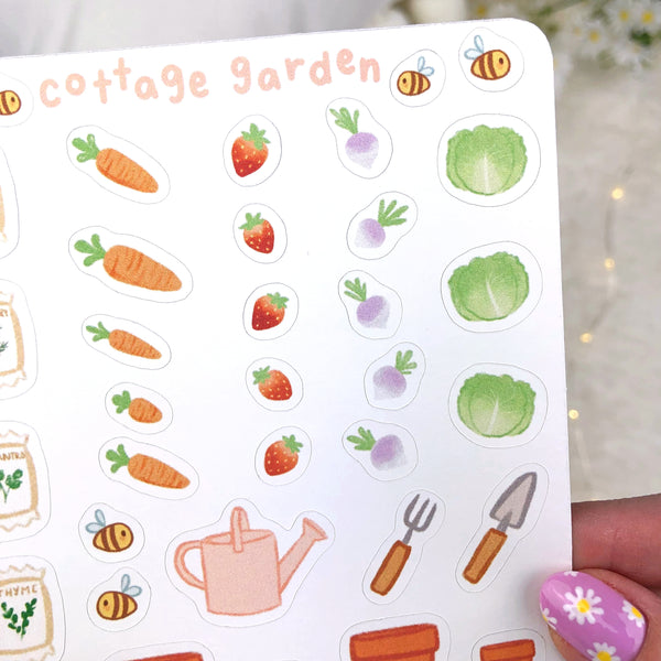 Cottage Garden Sticker Sheet