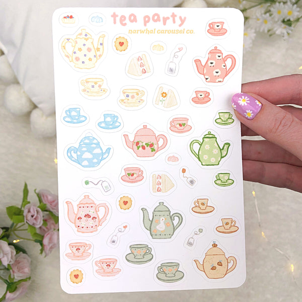 Tea Party Sticker Sheet