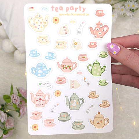Tea Party Sticker Sheet