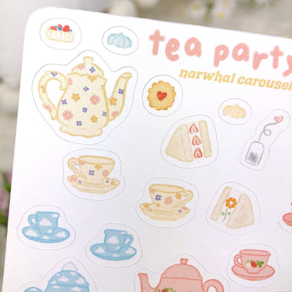 Tea Party Sticker Sheet