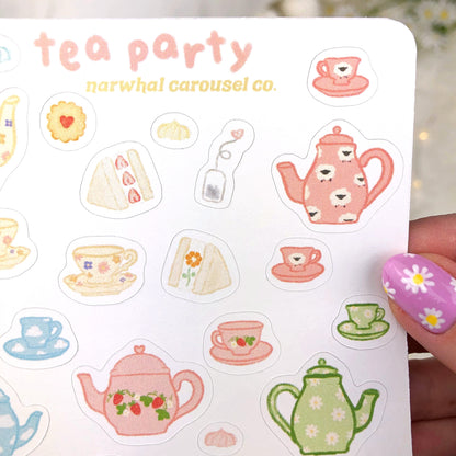 Tea Party Sticker Sheet