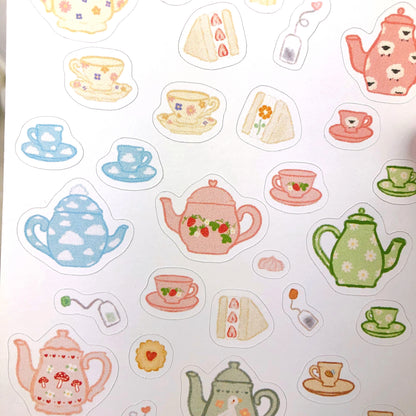 Tea Party Sticker Sheet