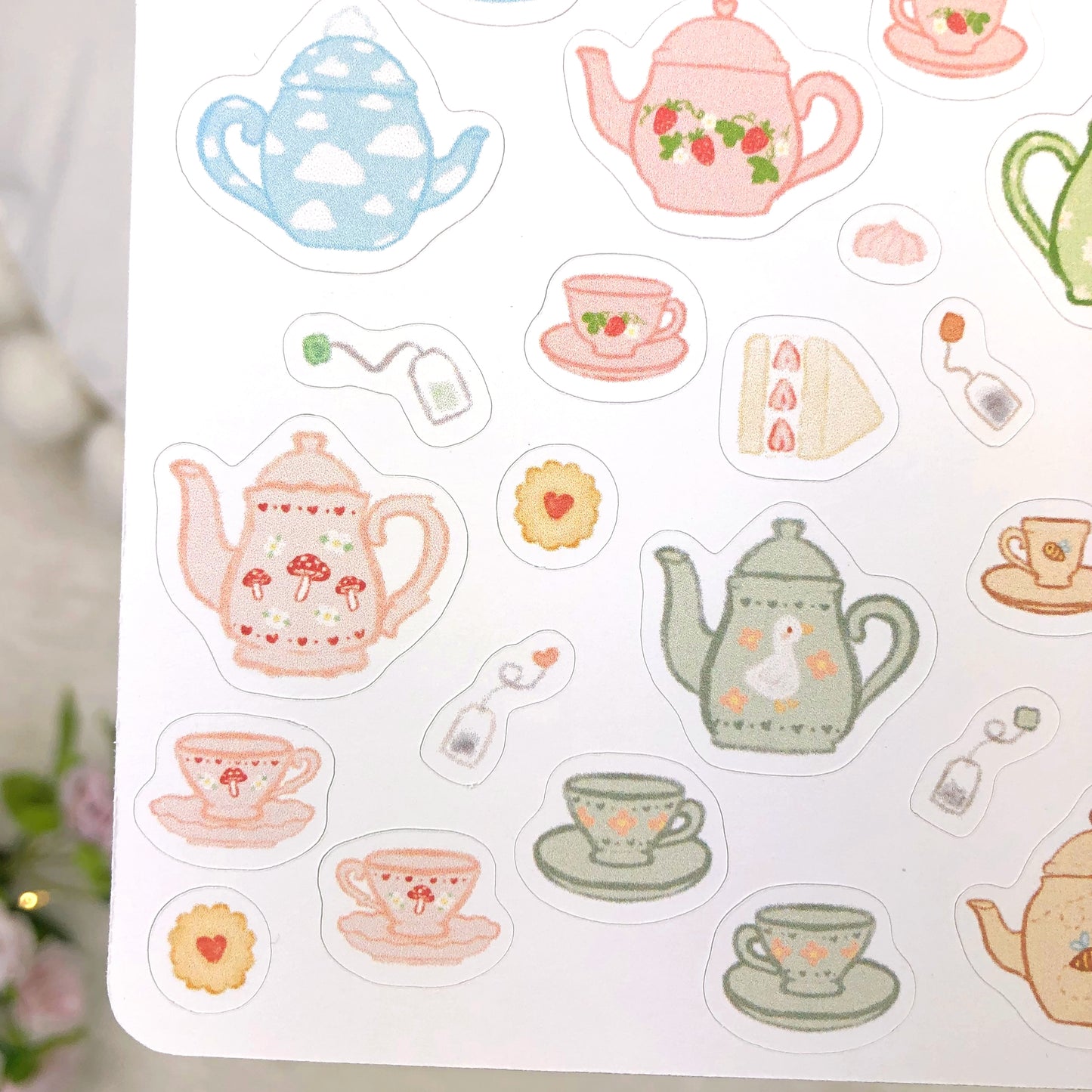 Tea Party Sticker Sheet