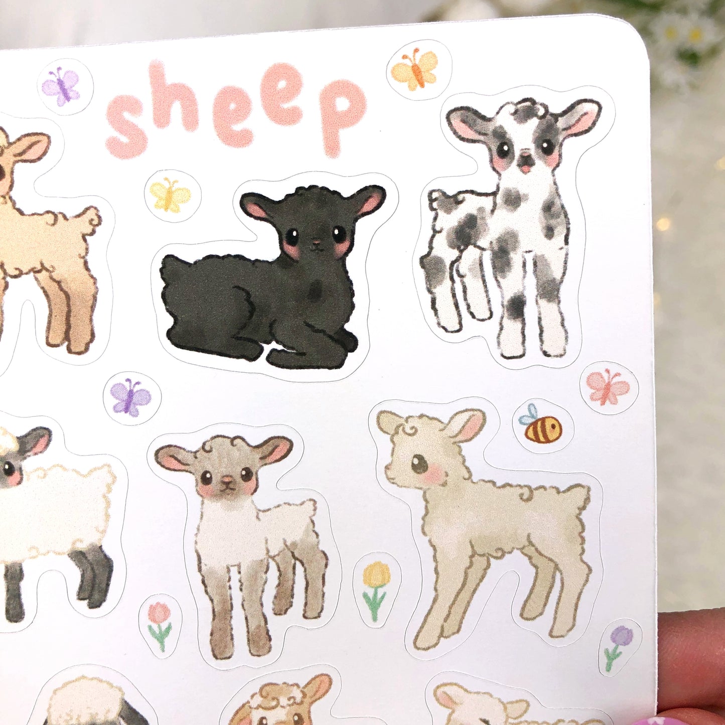 Sheep Sticker Sheet