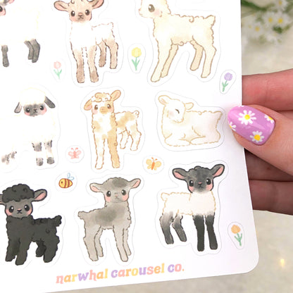 Sheep Sticker Sheet