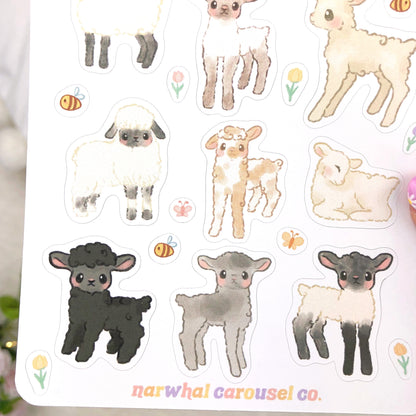 Sheep Sticker Sheet