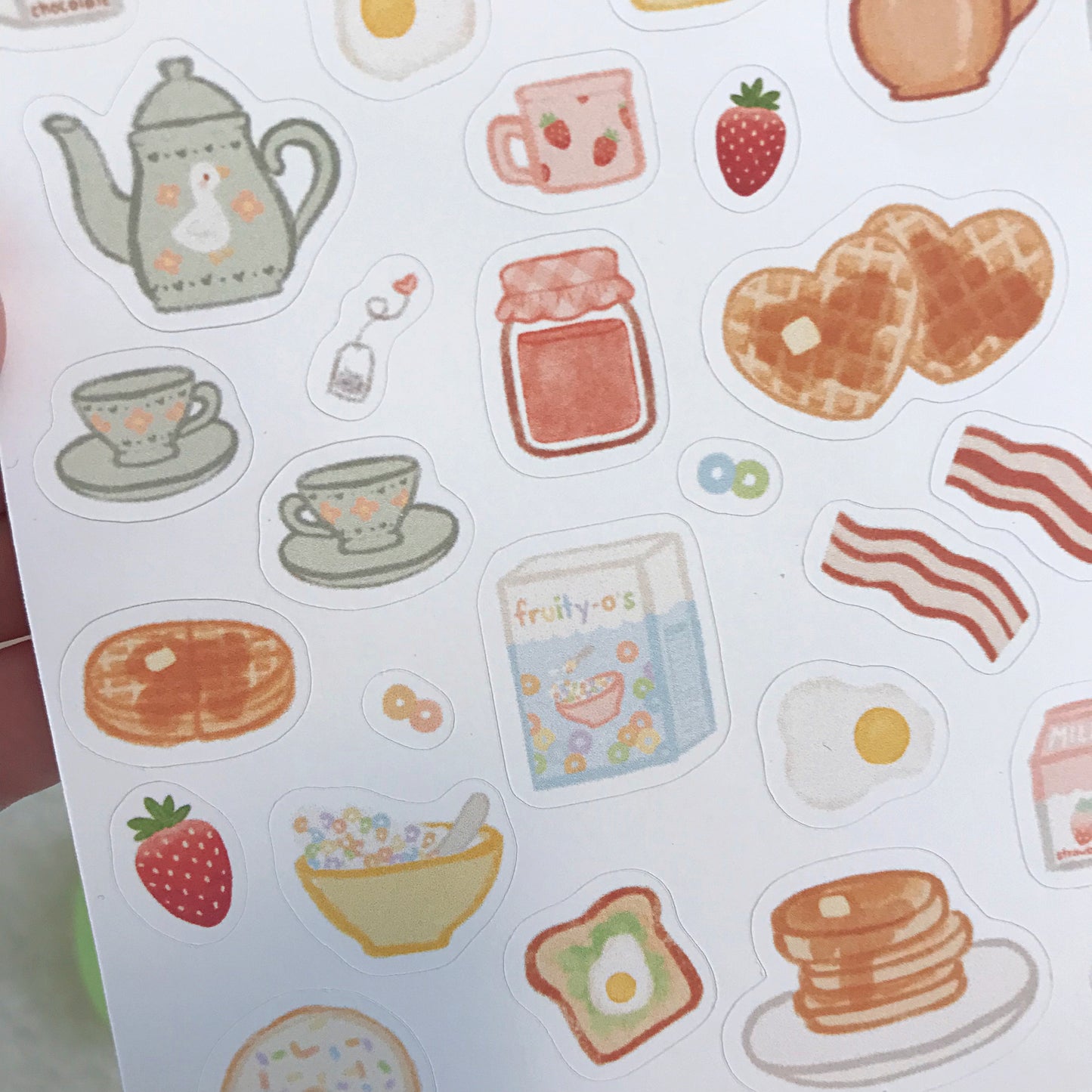 Cozy Breakfast Sticker Sheet