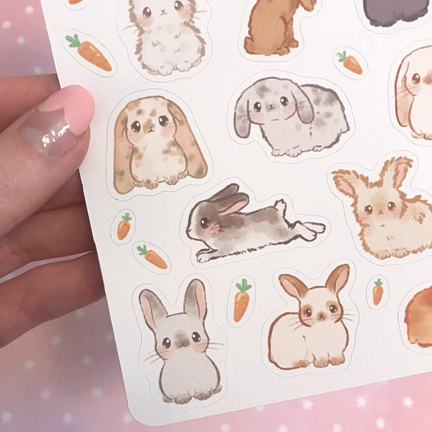 Bunnies Sticker Sheet