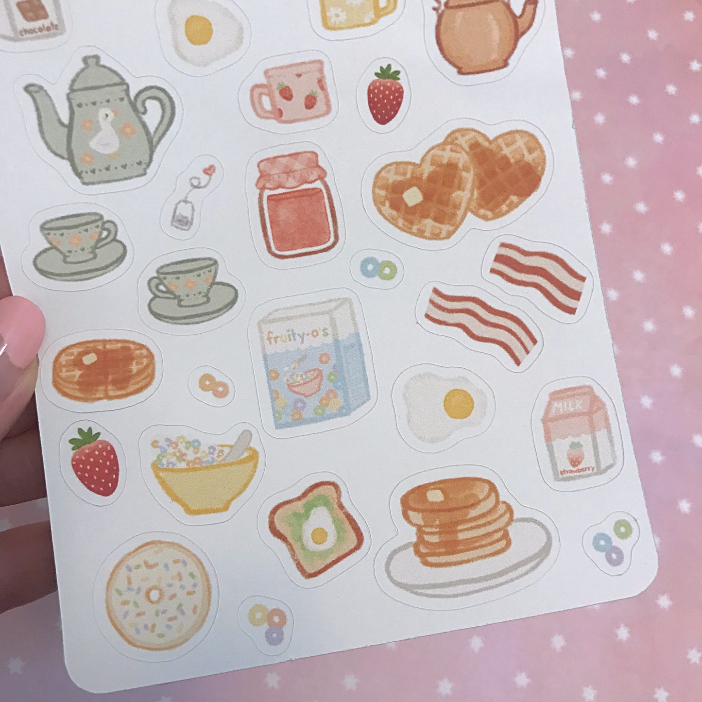 Cozy Breakfast Sticker Sheet